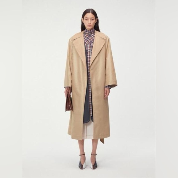 NWT Recto Reversible Trench Coat - Picture 2 of 5